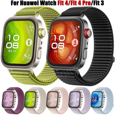 Nylon Armband Für Huawei Watch Fit 4 / Fit 4Pro / Fit 3 SmartWatch Sport Strap