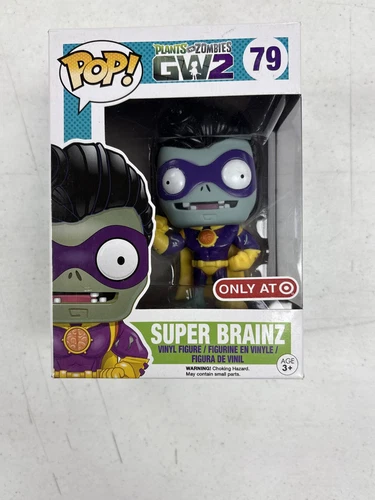 Funko Pop! Vinyl: Plants vs. Zombies Super Brainz #79 Target Exclusive