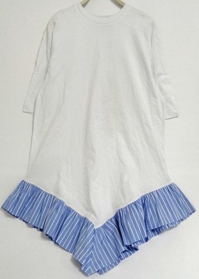 MSG MDA64 Ruffle Hem XS T-Shirt Dress, Casual, Women's Clothing
