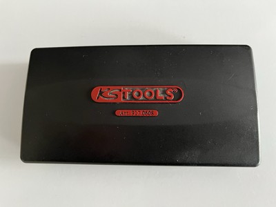 KS Tools Quarter Inch Drive Socket Set With T Bar Swivel Head Ratchet 