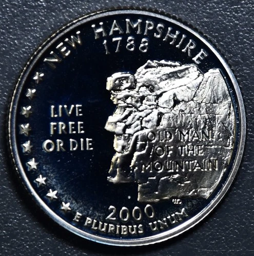 2000-S 50 State Quarters New Hampshire Proof — photo from the most recent tracked eBay sale