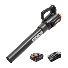 WG547.2 Worx 20V 4.0ah PowerShare 2-Speed Cordless Turbine Leaf Blower
