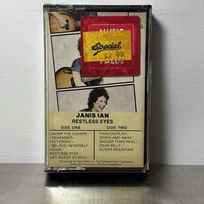 Janis Ian | Restless Eyes | Cassette New Sealed | Ships Free