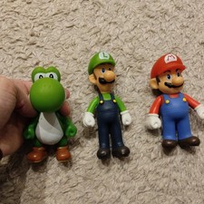 3-er Set Mario Spiel Figuren In Top Zustand!!