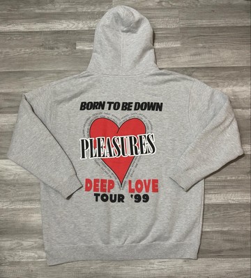 Pleasures Deep Love Tour Hoodie 1999 Tour Band Sweatshirt Adult Size XXL RARE!!