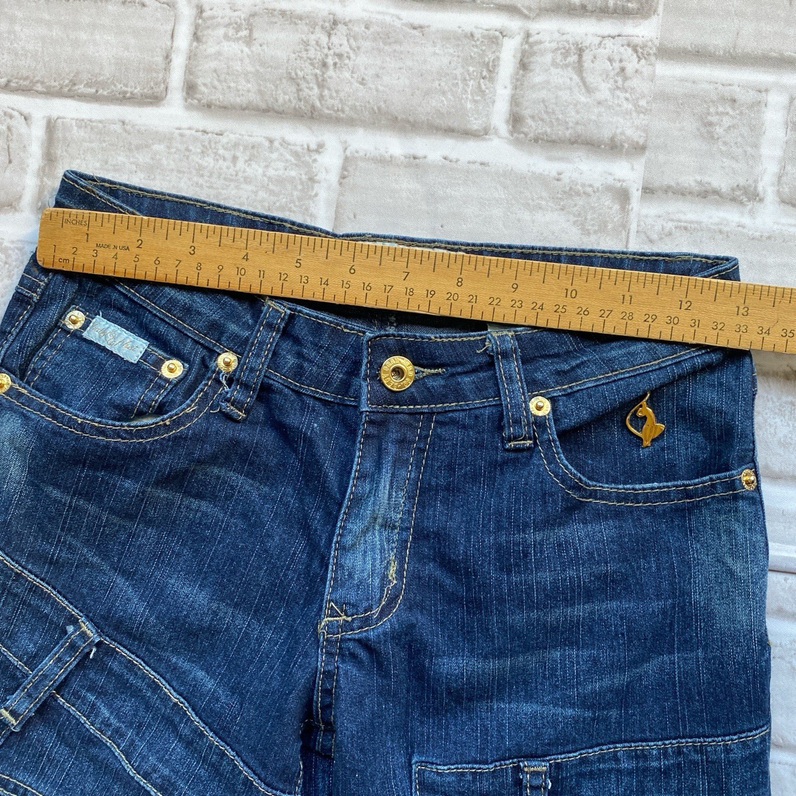 ARCHIVE Baby Phat Multi-Pocket Patchwork Jeans Y2… - image 6