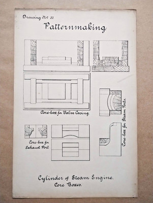 Beispiele für Mustertechniken - antiker Holzdruck - 1887