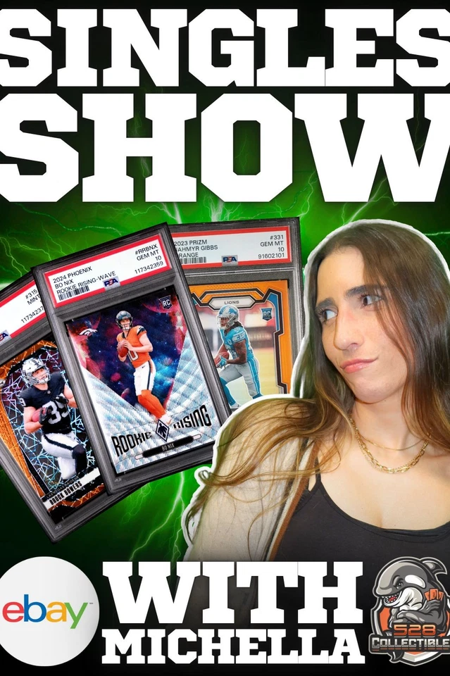 $1 Auctions with Michella! Sports Card Singles! NFL, NBA, MLB & More!