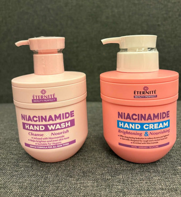 Eternite Hand Nagelcreme Wash Niacinamide Cleanse Nourish Aufhellung