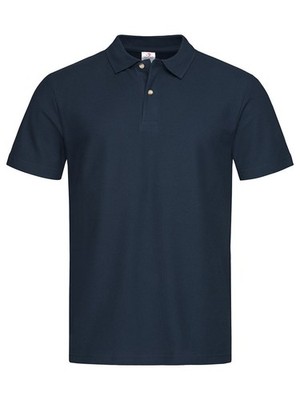 STEDMAN Herren Piqué Poloshirt Kurzarm ST3000 BLUE MIDNIGHT