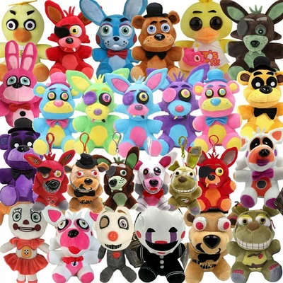 MARKENLOS FNAF Five Nights at Freddy's Plush Doll Plushies Soft Toy Glamrock Foxy DE