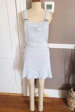 Amazing Light Blue Overall Dress By Zara!! Size Small!!