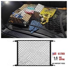 Upgraded Cargo Net for SUV - 31.1" x 22.8" - Highly Elastic Truck Cargo Net