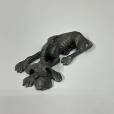 Collectible Hudson Pewter -Philip Kraczkowski # 122  Sleeping Hound Dog -