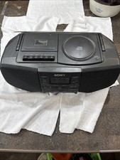 Sony CFD-S33 CD Player Cassette Recorder Stereo Radio Boombox - Tested  Works 