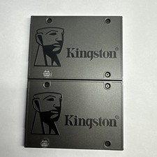 Lot of 2 Kingston 240 GB Hard Drives- (SA400S37/240GB). Formatted and tested