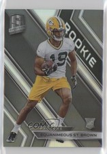 2018 Panini Spectra Rookies 7/99 Equanimeous St Brown #156 3wl