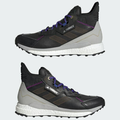 Adidas Terrex Free Hyperblue Mid Hiking Leather Sneakers Shoes Men's BRAND NEW