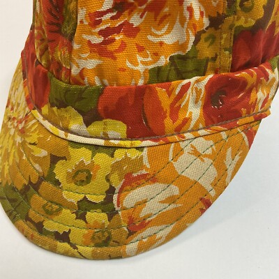 Vintage Kromer Klean Kloth Kap 7 1/8 Milwaukee Floral Canvas  display picture 1