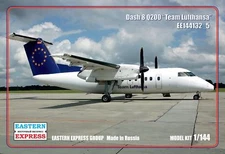 Eastern Express 1/144 Bombardier Dash 8 Q200 Team Lufthansa Model Kit
