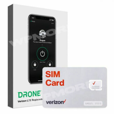 Compustar X1-VZW-SIM Verizon LTE SIM Card for DR-X1 LTE or X1 MAX LTE Modules