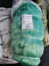 7 1/4 inch 40 mesh (24ft deep) 630ft  Twist 12 strands/ Premium fishing net