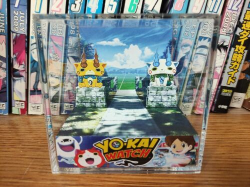 Yo Kai Watch Komasan Handmade Diorama - Gameboy / Retro Gaming Cube - Fanart - Picture 1 of 5