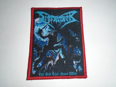 DISMEMBER THE GOD THAT NEVER WAS WOVEN PATCH