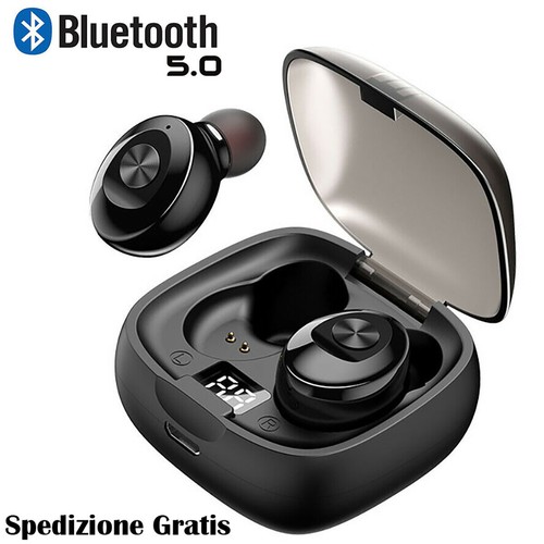 Auricolari Bluetooth Vers. 5.0 con Custodia Cuffie Wireless Microfono Audio  XG-8 | eBay
