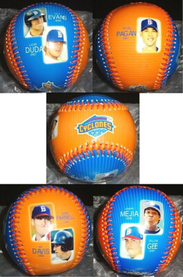 BROOKLYN CYCLONES PHOTO BALL ANGEL PAGAN IKE DAVIS LUCAS DUDA DILLON GEE NY METS