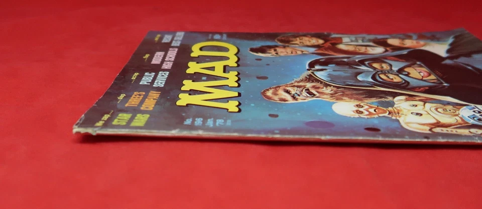 1978 January #196, MAD Magazine, Comic, Star Wars, Three's Company - Image 3 of 4