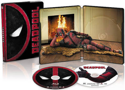 Deadpool - Blu-Ray/DVD/Digital Combo - Limited Edition Steelbook - BNIB