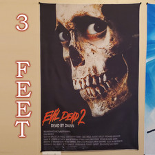 Evil Dead 2 - 2x3 foot tapestry - VHS horror ...