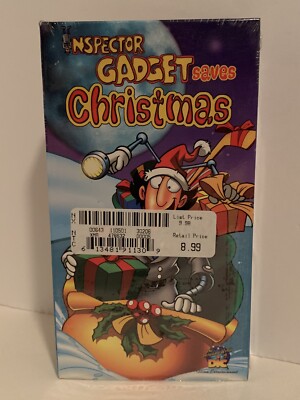 Lot Of 2 VHS Tapes Inspector Gadget Saves Christmas & George Of