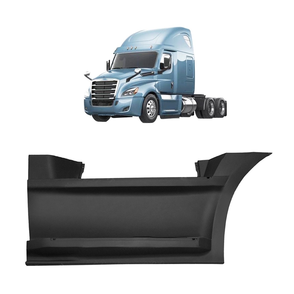 フンテラール For Freightliner Cascadia 2018-2023 Front Step Fairing Panel