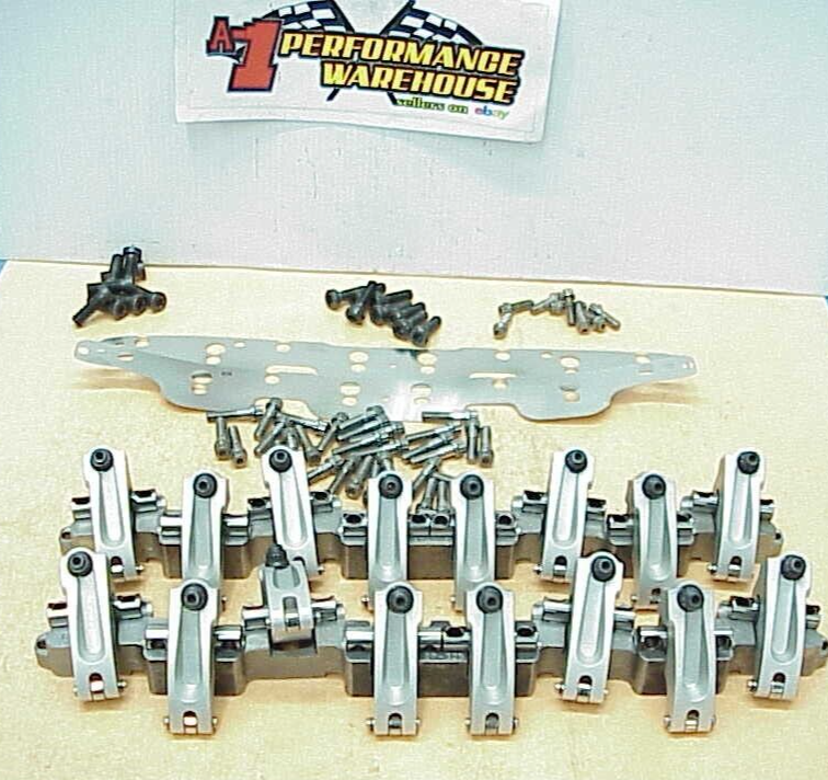 16 Jesel Aluminum .90 Shaft Rocker Arms & Stands for SB2.2 Chevy eBay