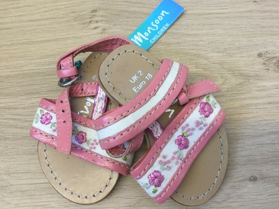 monsoon baby sandals