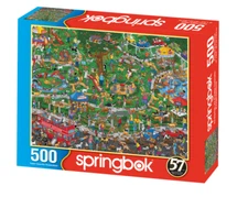 The Dog Park 500 Piece Jigsaw Puzzle Springbok New