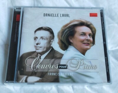 Danielle Laval - Klavierwerke - Francis Poulenc. CD NEU.