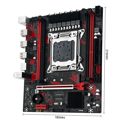 LGA 2011 X79 S7 Motherboard Supports DDR3 ECC/NON-ECC RAM M.2 PCI-E 3.0 SATA 3/2