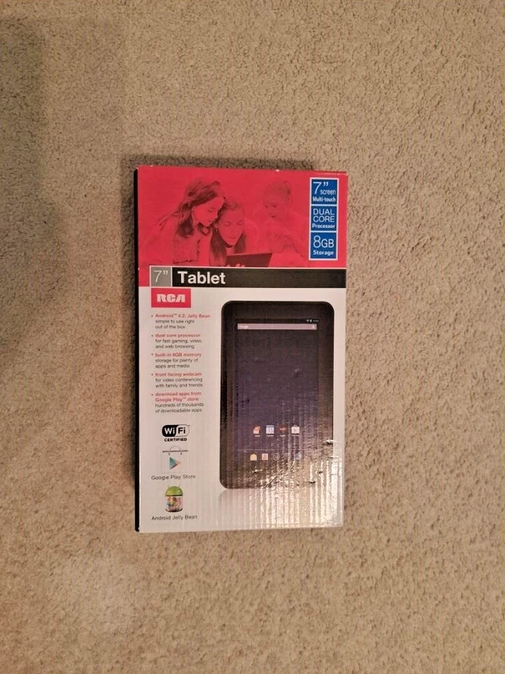 TABLET RCA 7" CON ANDROID JELLY BEAN, WI/FI, GOOGLE PLAYSTORE Foto 2 de 2