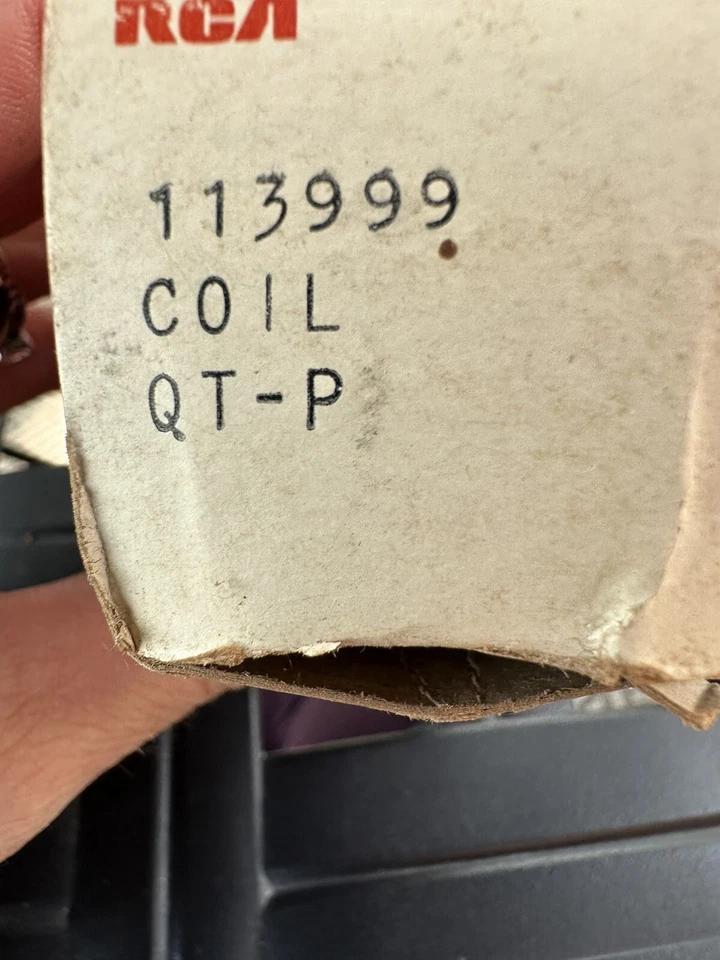 NOS RCA 113999 / 113999 (NEW IN BOX) Coil - Image 2 of 4
