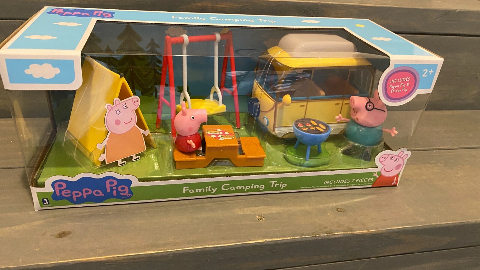 peppa pig camping trip toy
