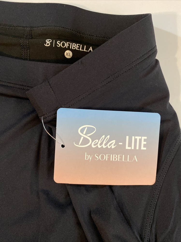 Bella-LITE Sofibella 13" Black Tennis Skort Size XL NWT