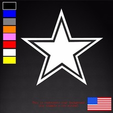 Dallas Cowboys Star Sticker Vinyl Decal Champions Nfl Football Car Window Bumper Dallas Cowboys Star Sticker Vinyl Decal Champions Nfl Football Car Window Bumper