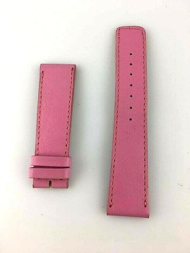Watch strap DOLCE \u0026 GABBANA d\u0026g 22mm New Old Stock Genuine Leather Pink |  eBay