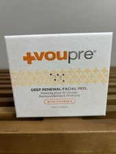 Voupre Deep Renewal Facial Peel 72ml/2.43fl.oz NEW In Box Organic