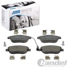 JURID WHITE BREMSBELÄGE VORNE passend für ABARTH 500 500C FIAT 500 BRAVO DOBLO F