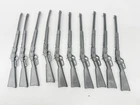 Lot of 10 Vintage Plastic Western Toy Lever Action Rifles Marx Tim-Mee Style