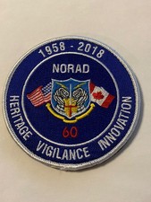 Listing image for NORAD 60th 60 Years 1958-2018 - North American Aerospace Defense Command - Patch